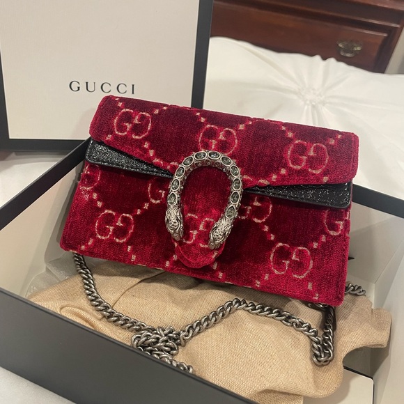 Gucci velour super mini Dionysus - Picture 4 of 11